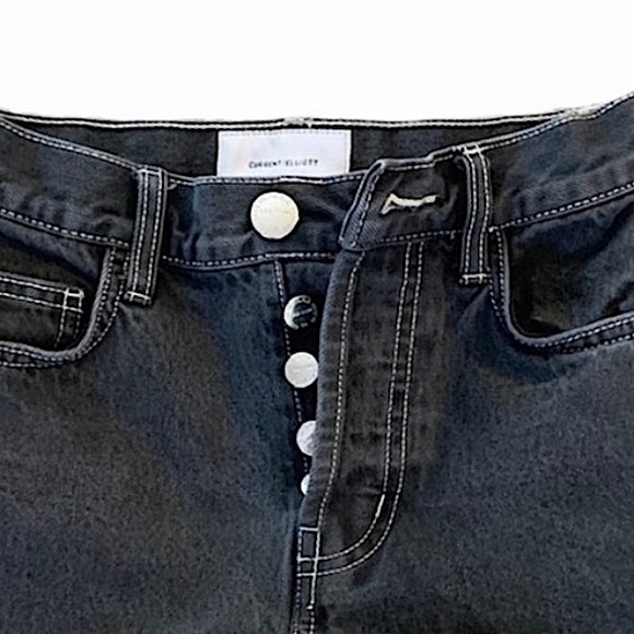 Current Elliott High Waist Jean Shorts - Picture 4 of 6